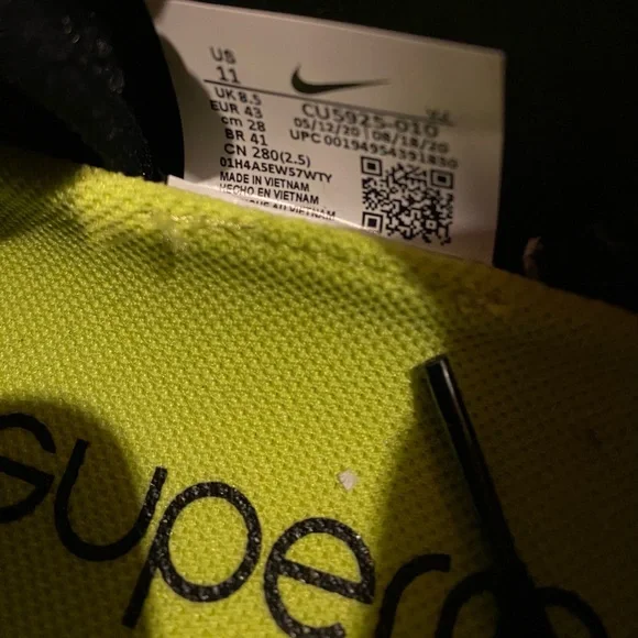 New Nike Air Zoom SuperRep 2 “Plum Sapphire” / Women Size 11 in original box - Picture 8 of 11